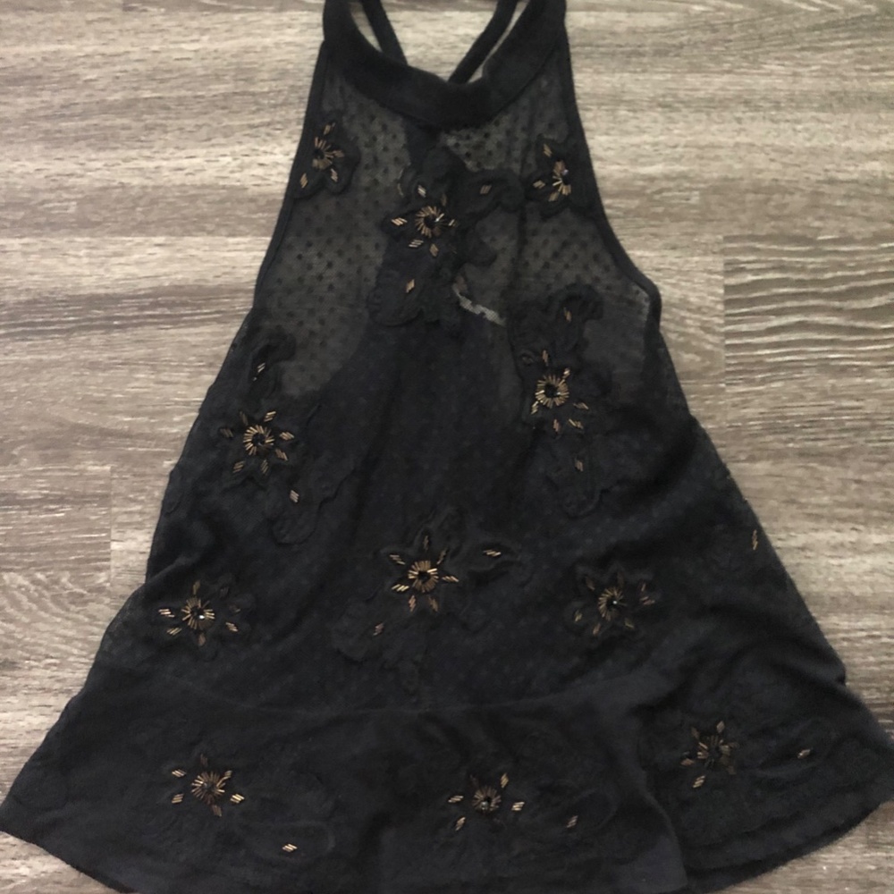 Free People Toosaloosa Beaded Frankie Tank